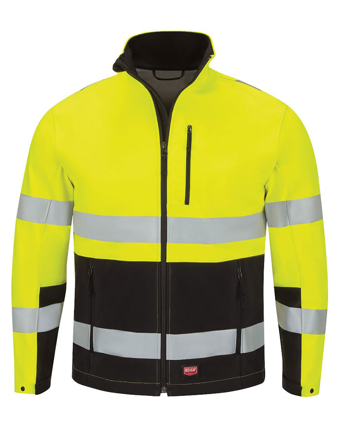 Red Kap JY34 Men's Hi-Visibility Soft Shell Jacket