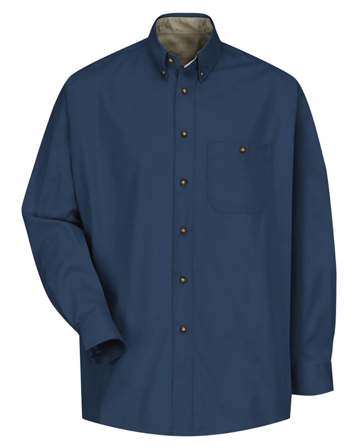 Red Kap SC74 Men's Cotton Contrast Dress Shirt
