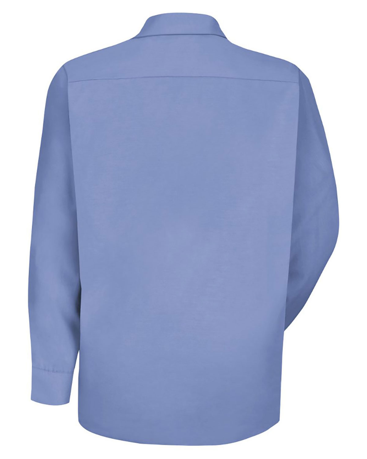 Red Kap SP16 Men's Specialized Pocketless Poplin Long Sleeve Work Shirt view 2