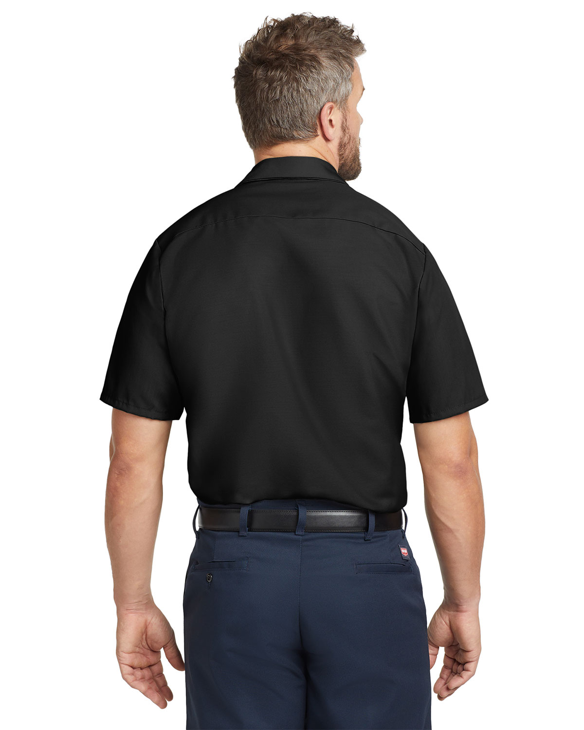 Red Kap SP24 Short Sleeve Industrial Work Shirt view 2