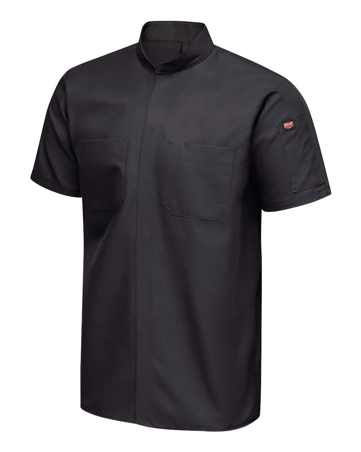 Red Kap SX46T Men's Tall Mimix� Pro+ Short Sleeve Work Shirt With OilBlok view 3