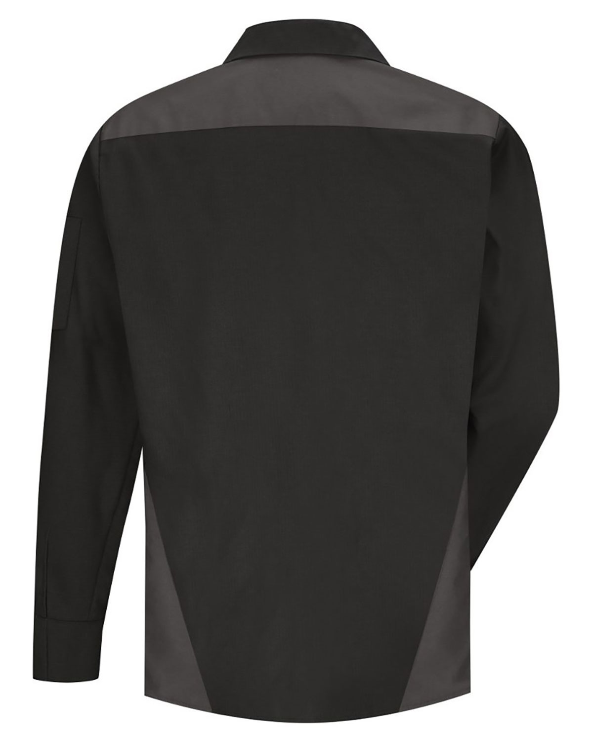 Red Kap SY18 Men's Long Sleeve Tri-Color Shop Shirt view 2