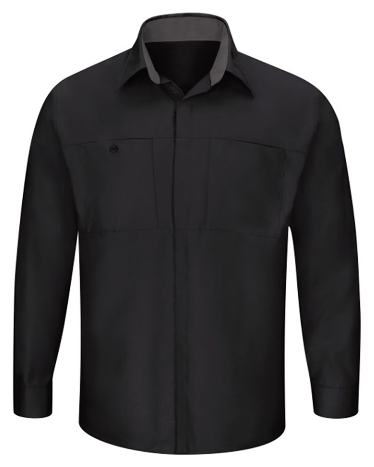 Red Kap SY32 Men's Performance Plus Long Sleeve Shirt with OilBlok Technology