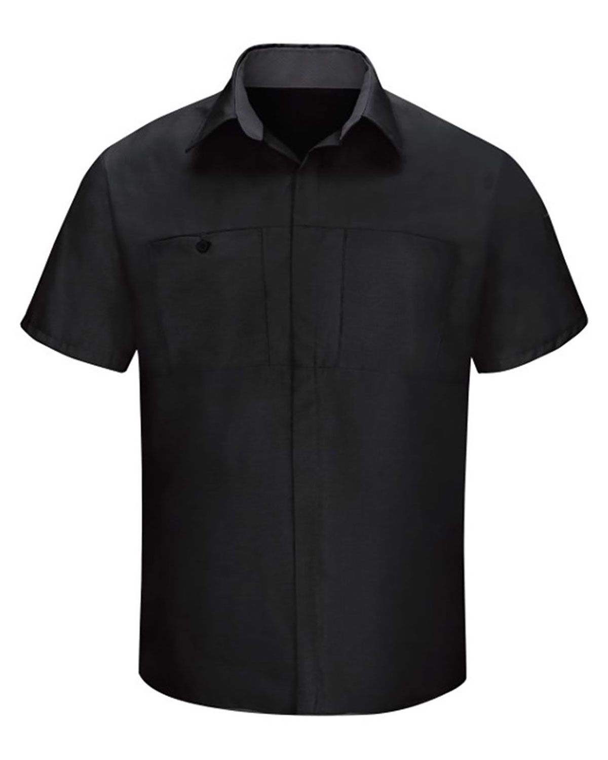 Red Kap SY42 Men's Performance Plus Short Sleeve Shirt With Oilblok Technology