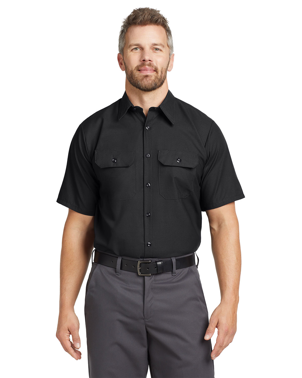 Red Kap SY60 Short Sleeve Solid Ripstop Shirt