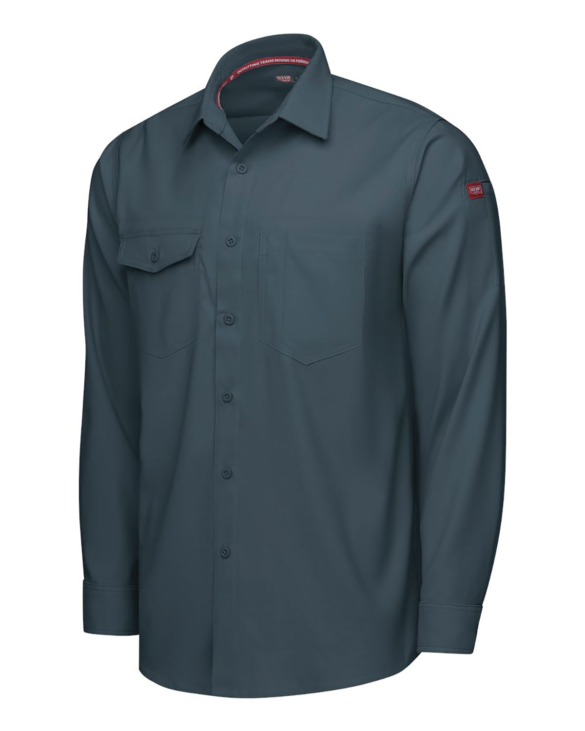 Red Kap TSM4 Men's Cooling Long Sleeve Work Shirt view 3