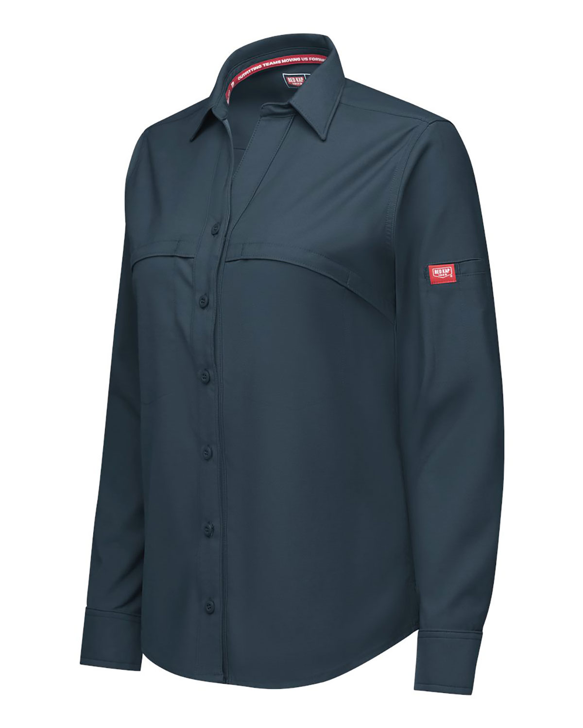 Red Kap TSW3 Women's Cooling Long Sleeve Work Shirt view 3