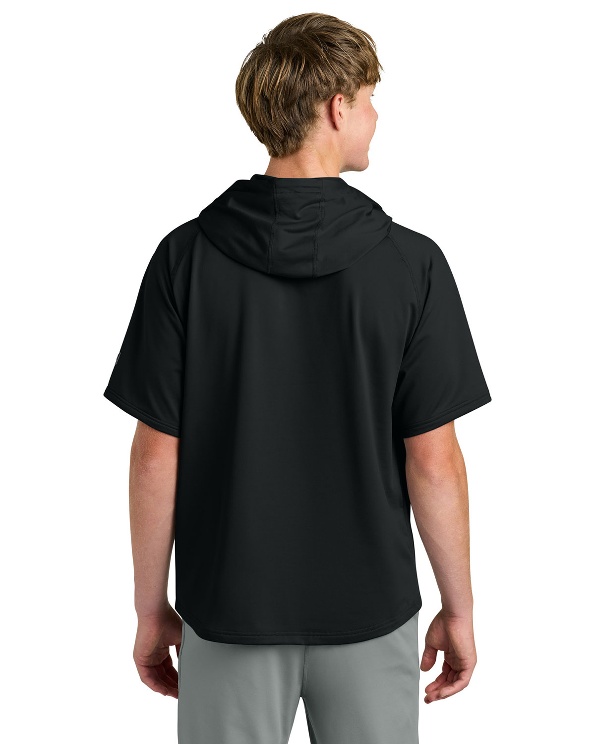 Richardson RA7200SSH Charge Performance Fleece Short Sleeve Hoodie view 2