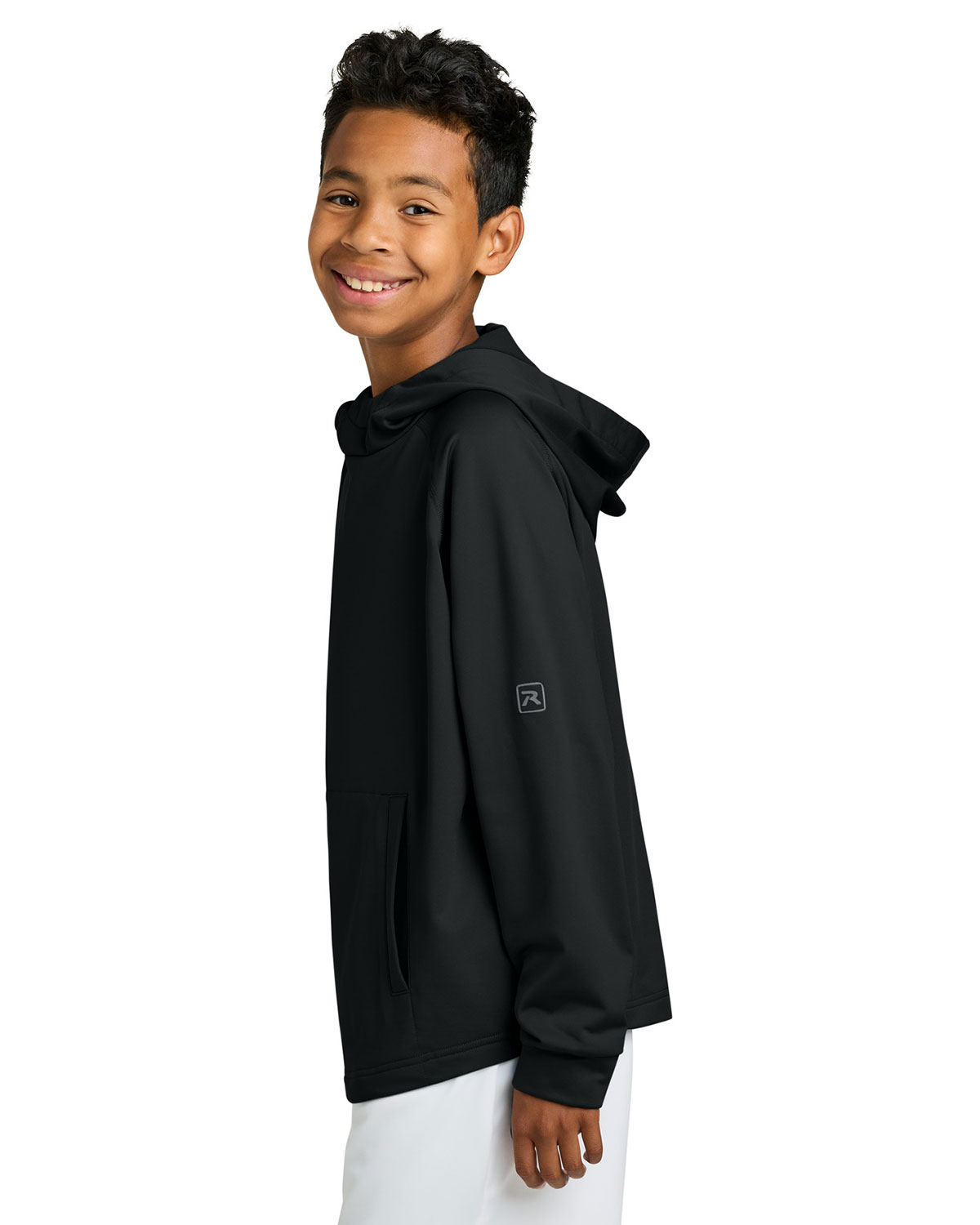 Richardson RY7200LSH Youth Charge Performance Fleece Long Sleeve Hoodie view 3