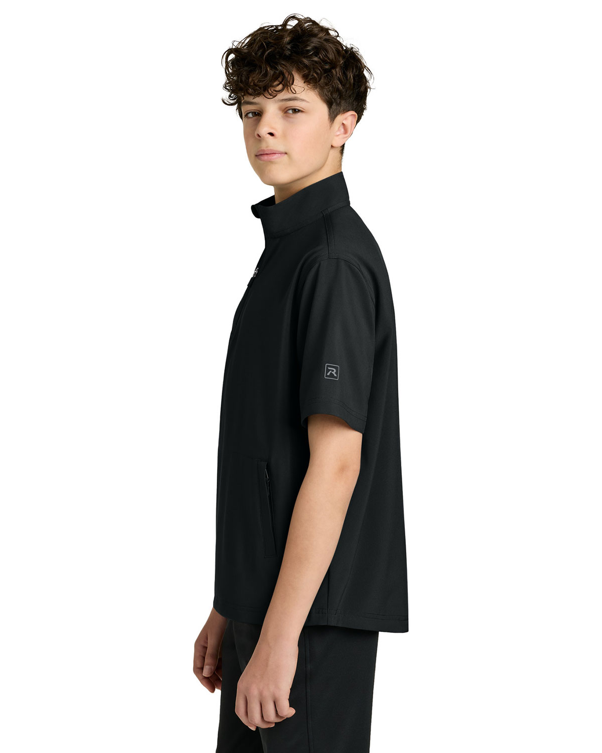 Richardson RY7400SSQ Youth Barrage Wind Shirt view 3