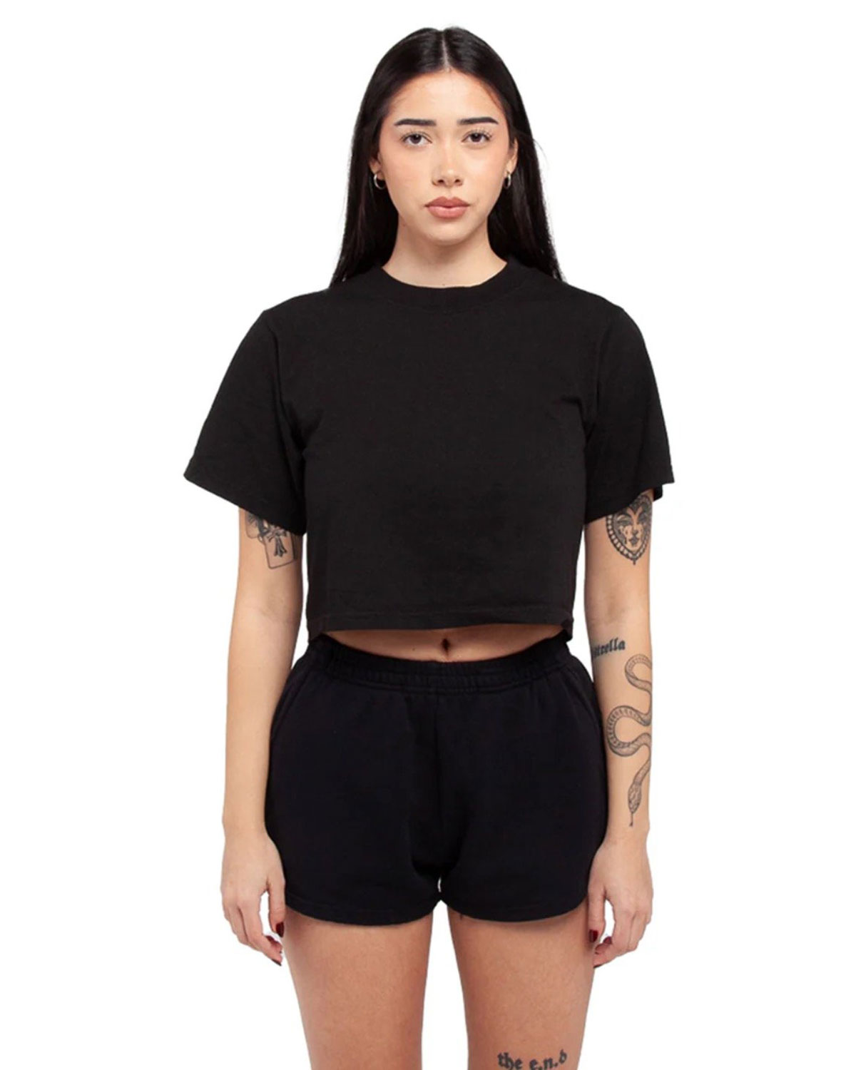 Shaka Wear SHGDC Women's Garment-Dyed Cropped Tee