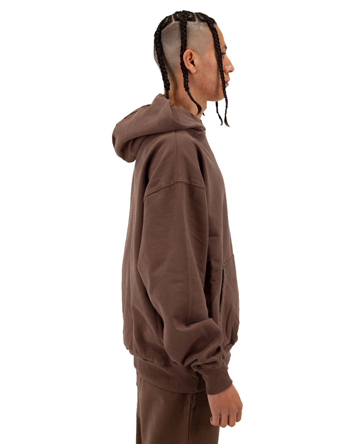 Shaka Wear SHGDH Unisex Los Angeles Garment-Dyed Hoodie Sweatshirt view 3