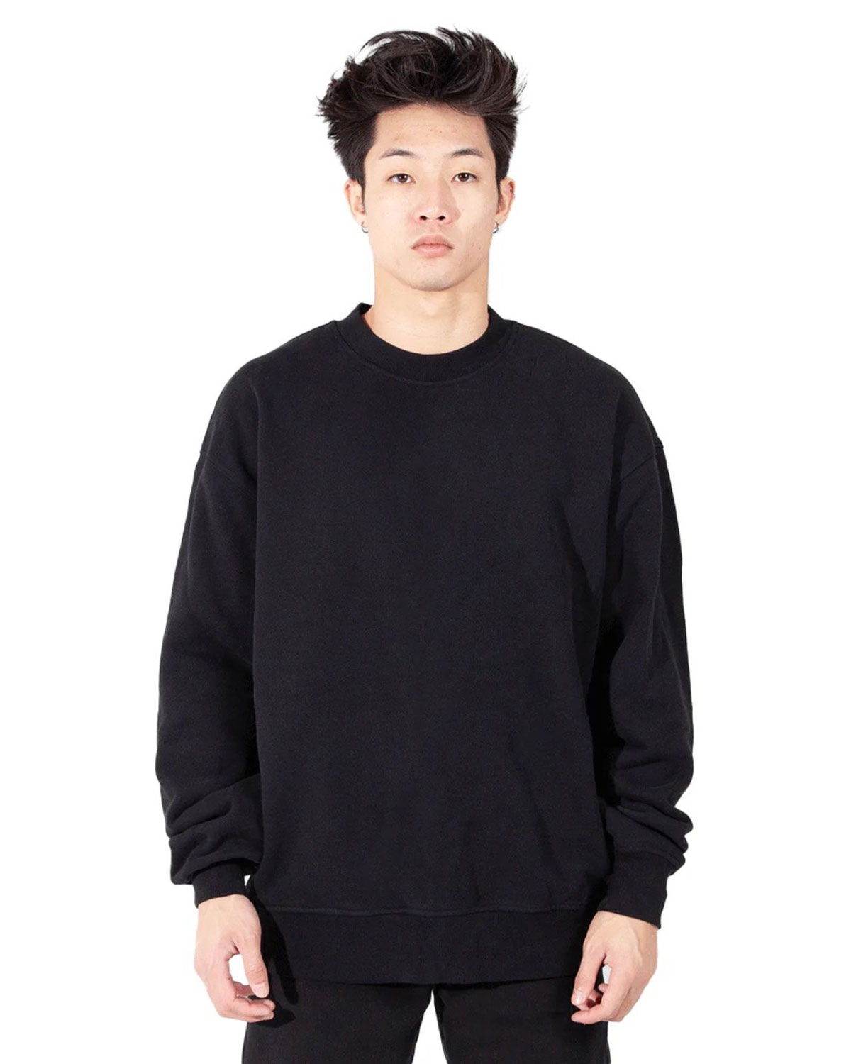 Shaka Wear SHGFC Unisex Los Angeles Garment-Dyed Crewneck Sweatshirt