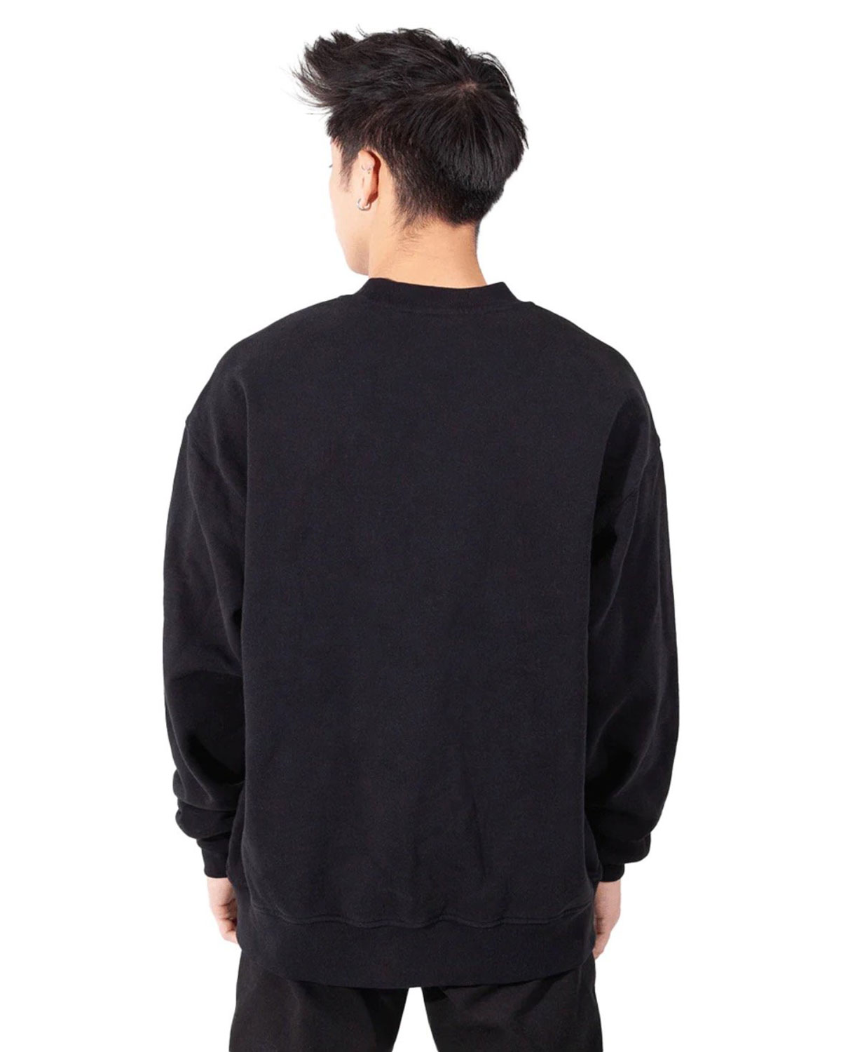 Shaka Wear SHGFC Unisex Los Angeles Garment-Dyed Crewneck Sweatshirt view 2