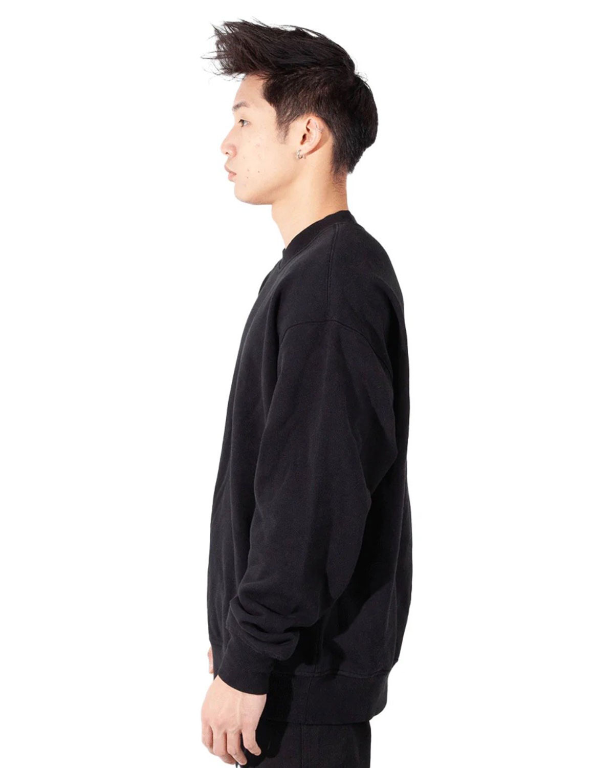 Shaka Wear SHGFC Unisex Los Angeles Garment-Dyed Crewneck Sweatshirt view 3