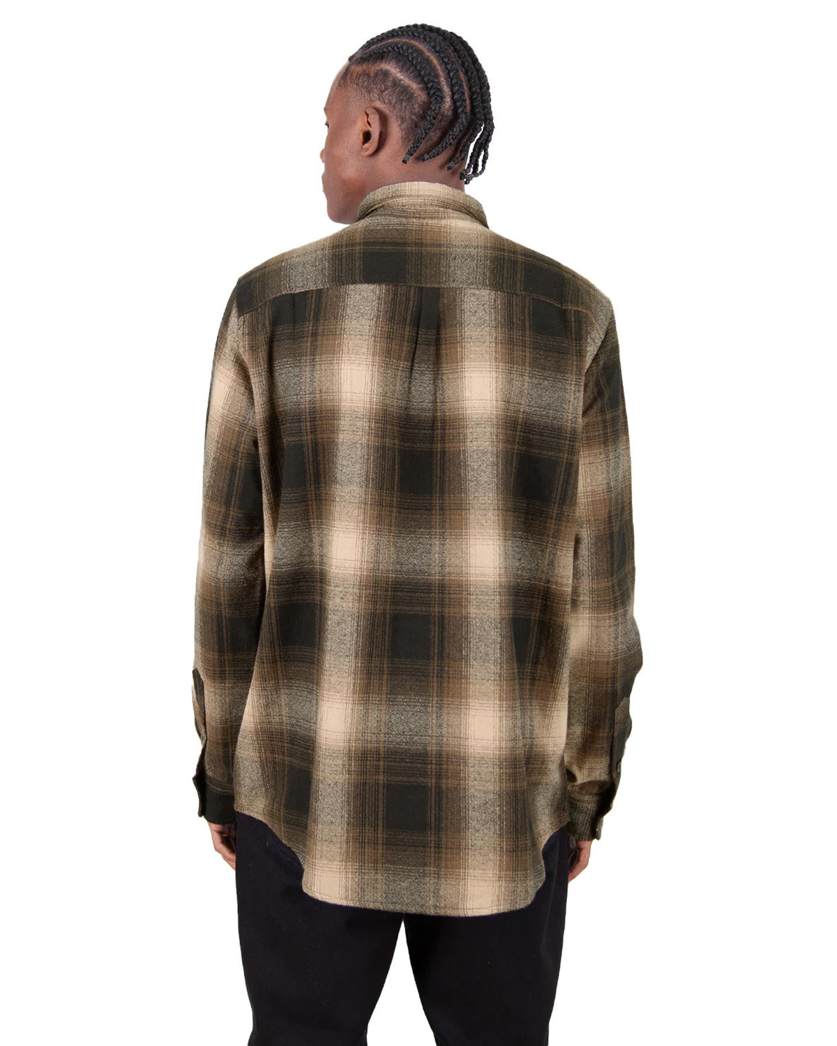 Shaka Wear SHHFS Unisex Plaid Flannel Overshirt view 2