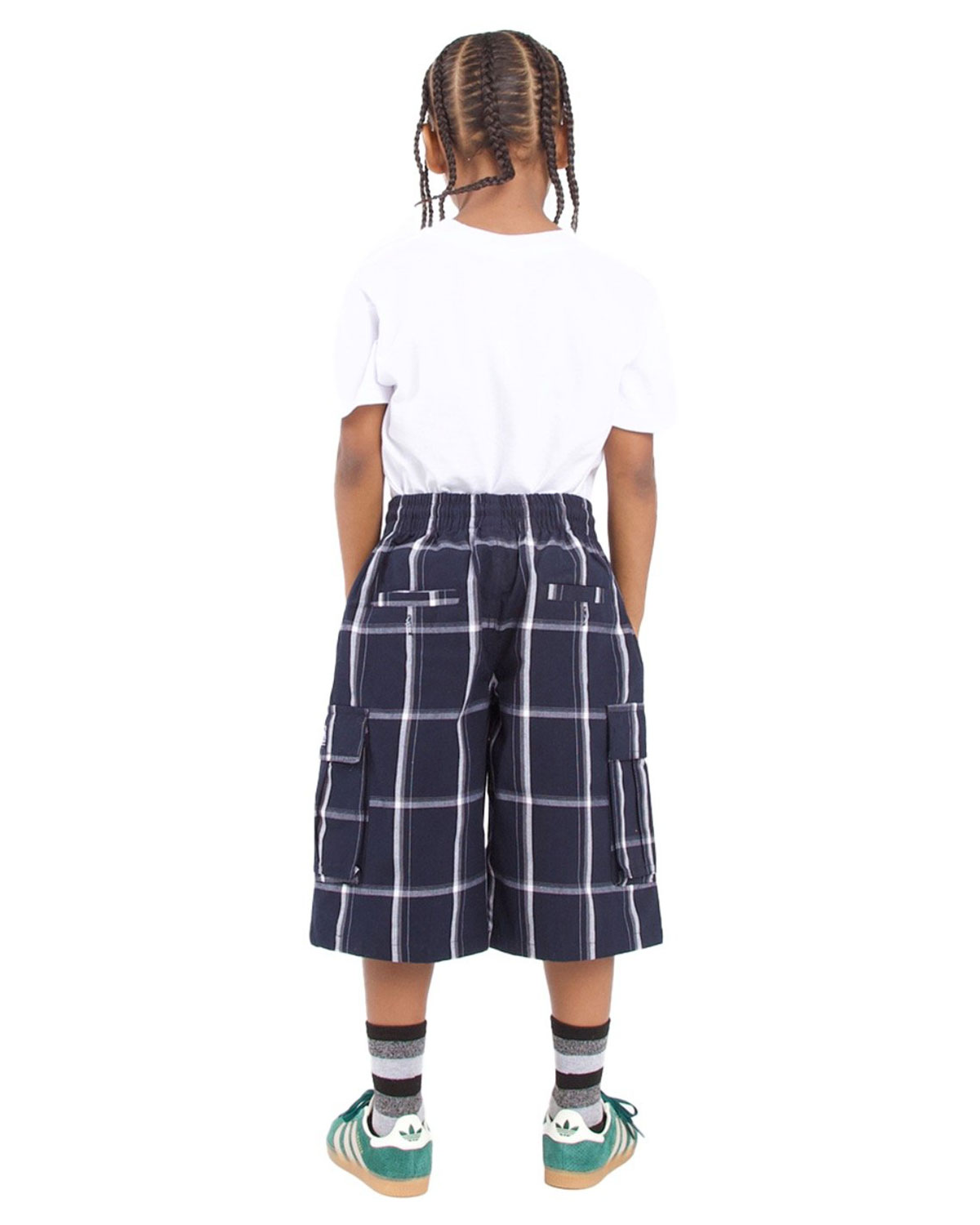 Shaka Wear SHKP Youth Plaid Shorts view 2