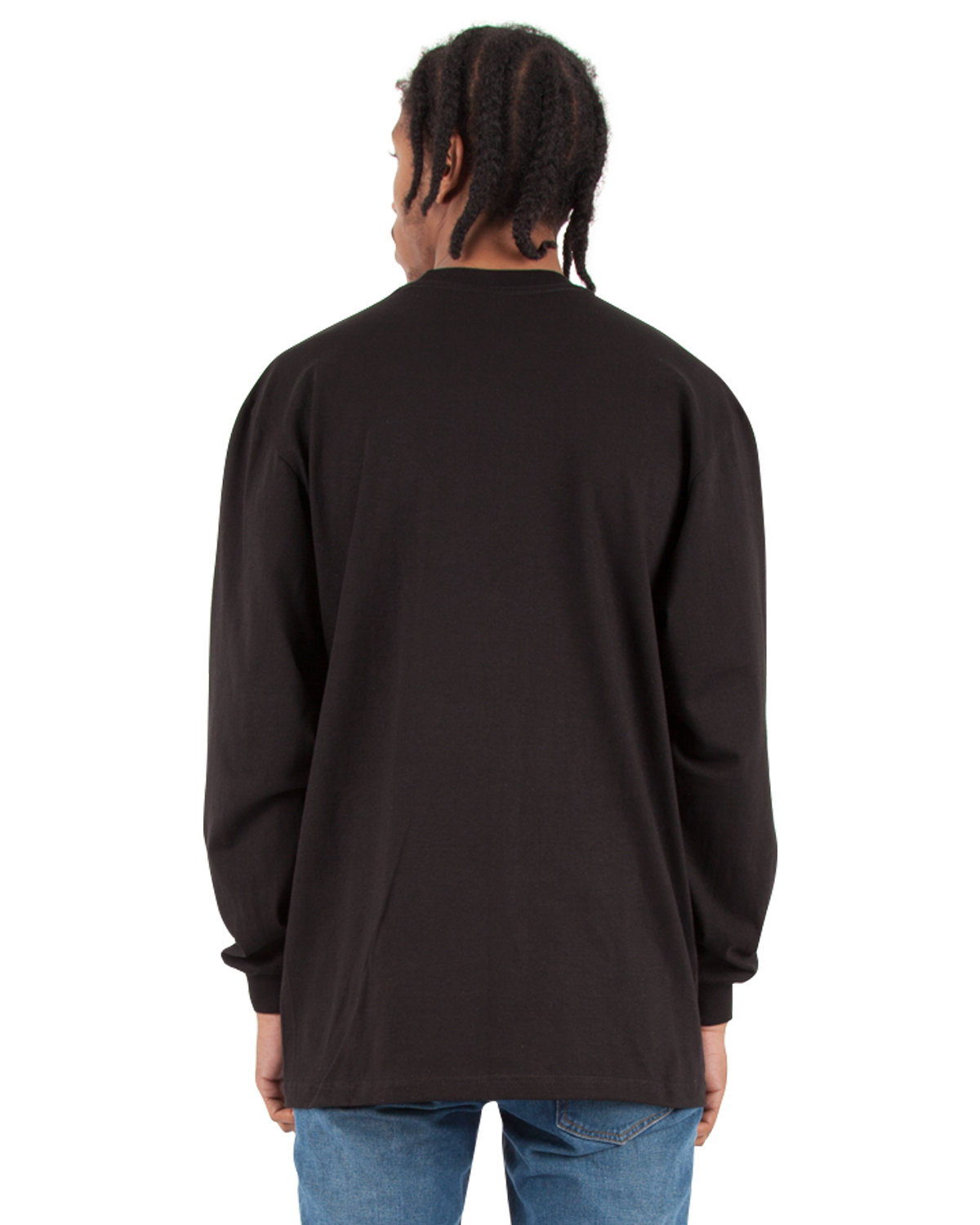 Shaka Wear SHMHLST Unisex Tall Max Heavyweight Long Sleeve Tee view 2