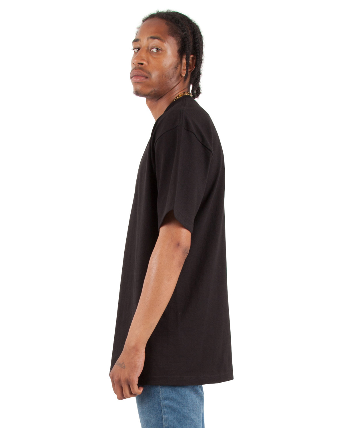 Shaka Wear SHMHSST Unisex Tall Max Heavyweight Tee view 3
