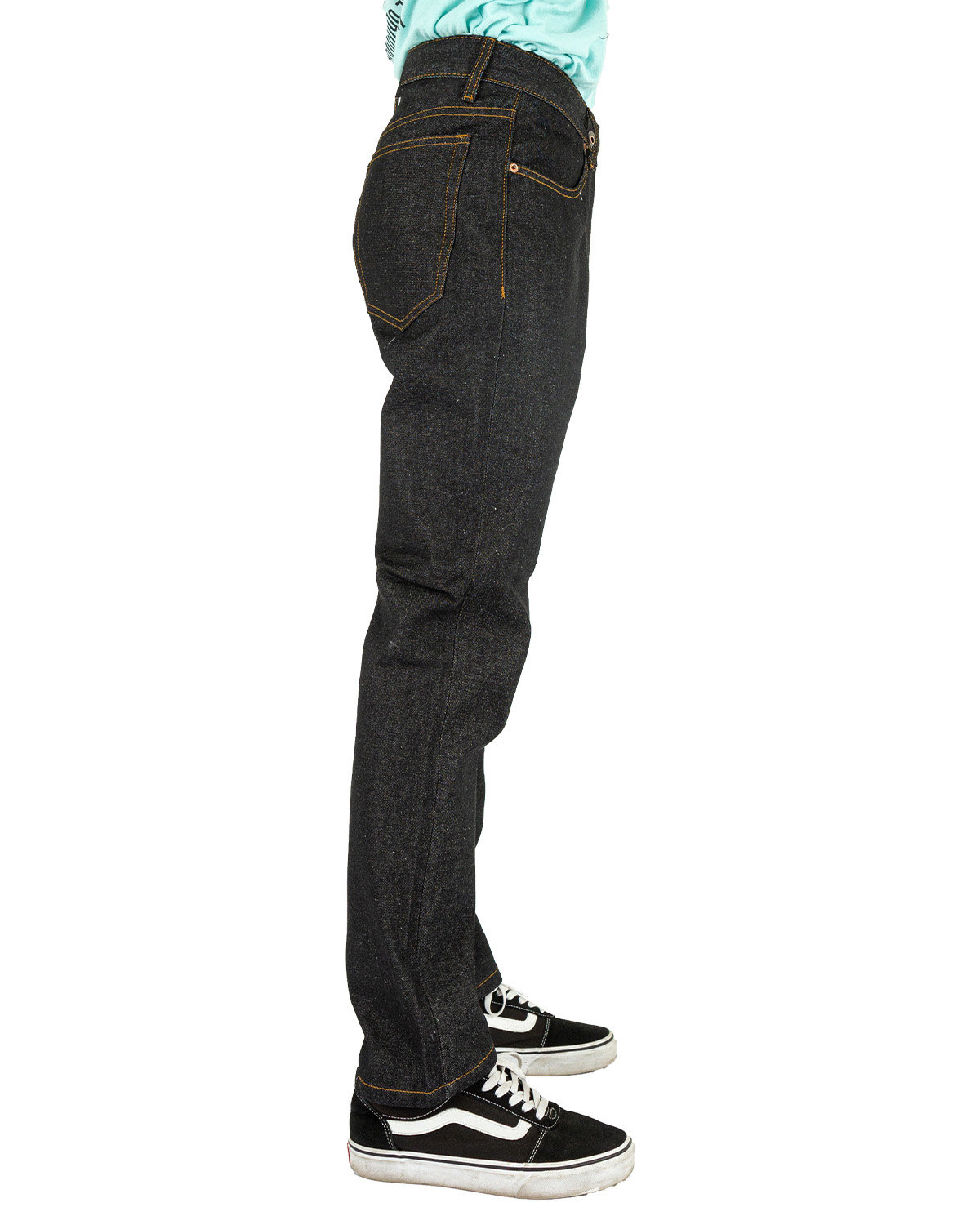 Shaka Wear SHRDJ Unisex Denim Straight-Leg Jeans view 3