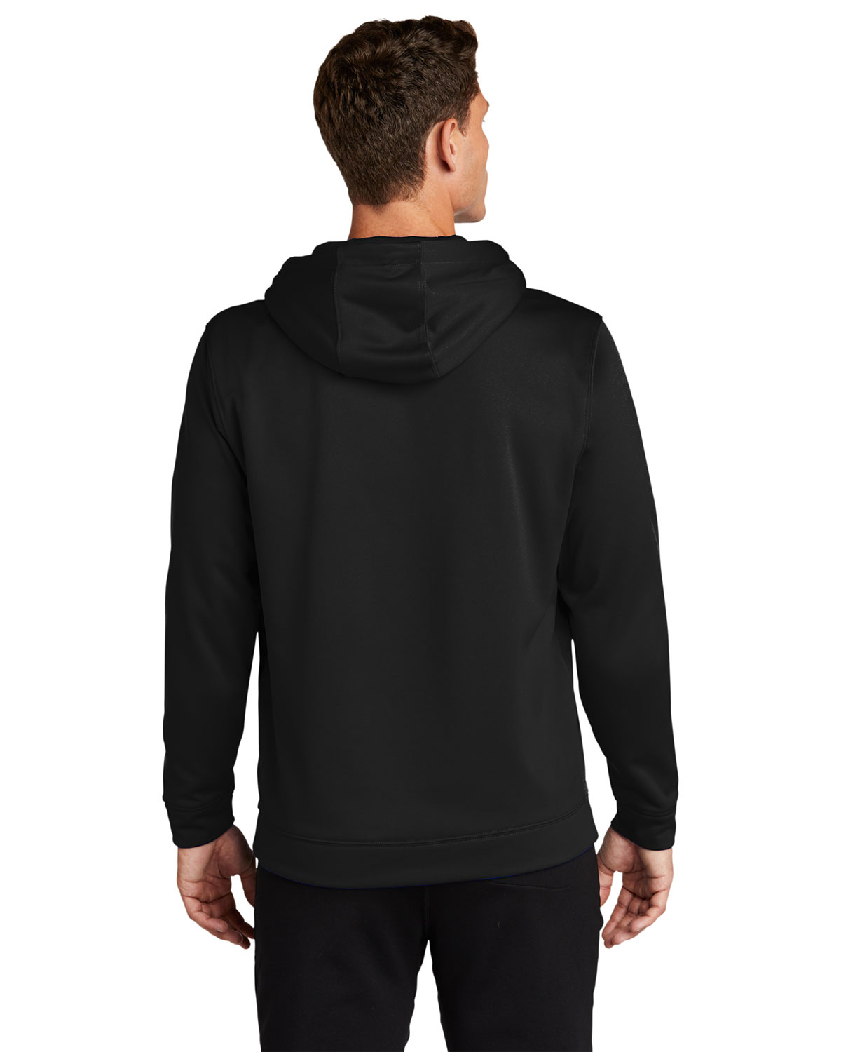 Sport-Tek F244 Sport-Wick Fleece Hooded Pullover view 2