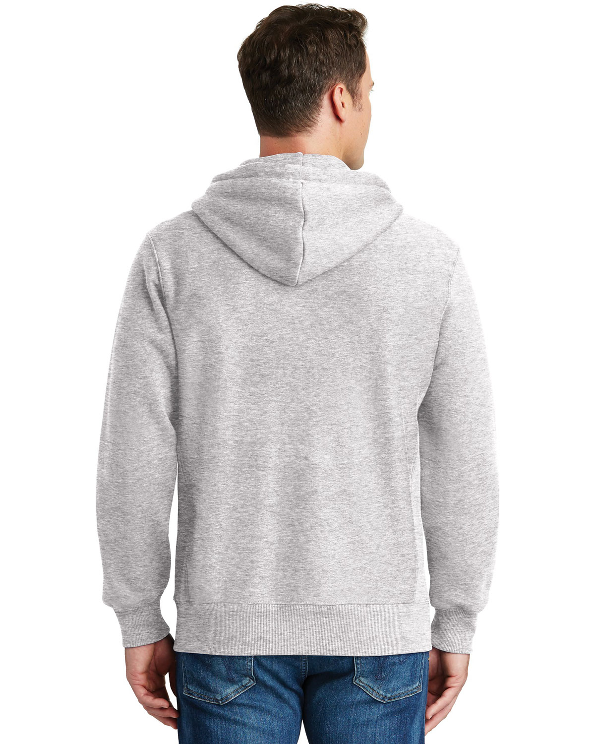 Sport-Tek F282 Super Heavyweight Full-Zip Hooded Sweatshirt view 2