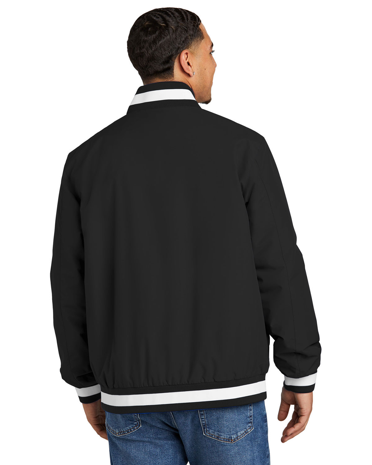 Sport-Tek JST58 Insulated Varsity Jacket view 2