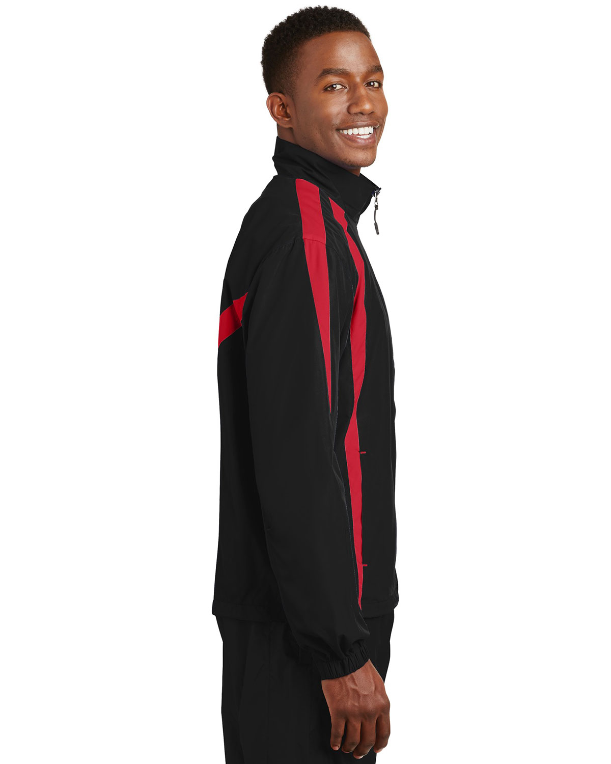 Sport-Tek JST60 Colorblock Raglan Jacket view 3