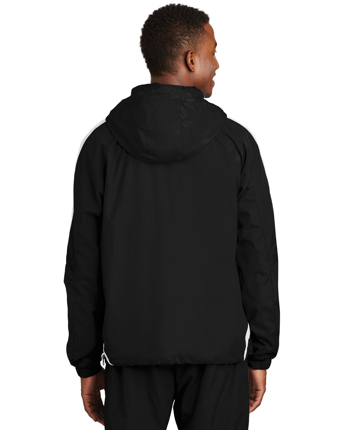 Sport-Tek JST63 Colorblock Raglan Anorak view 2
