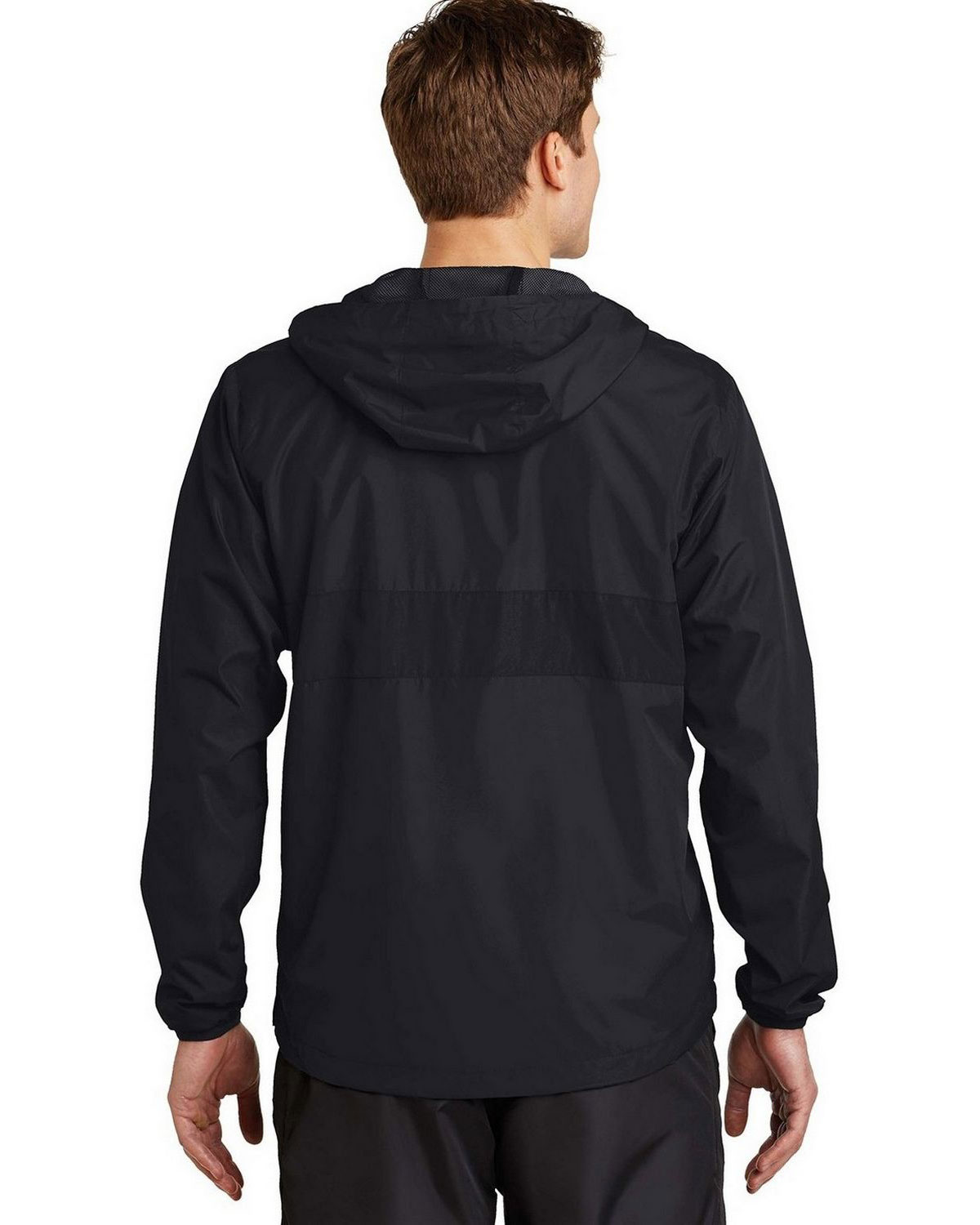 Sport-Tek JST65 Zipped Pocket Anorak view 2