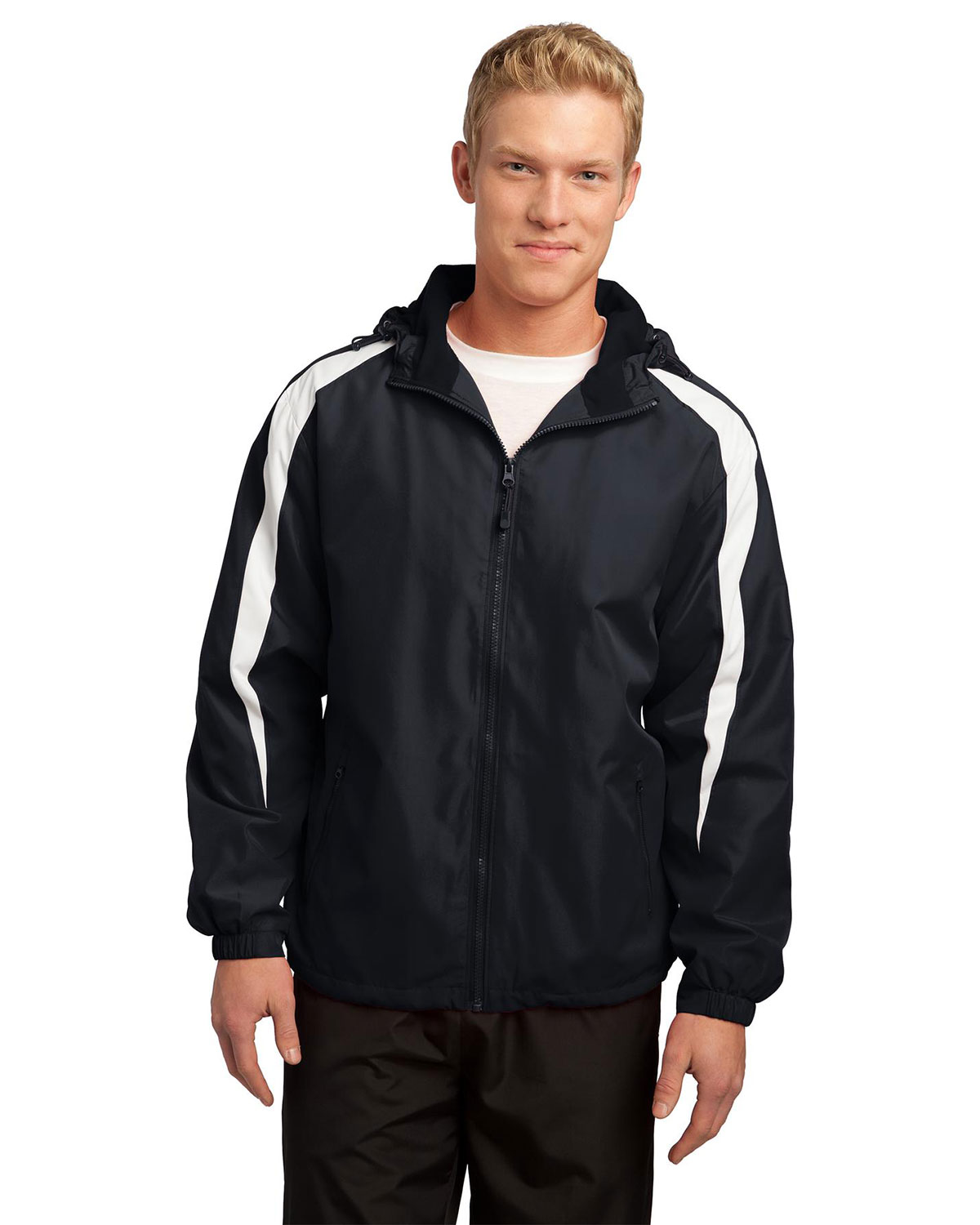 Sport-Tek JST81 Fleece-Lined Colorblock Jacket
