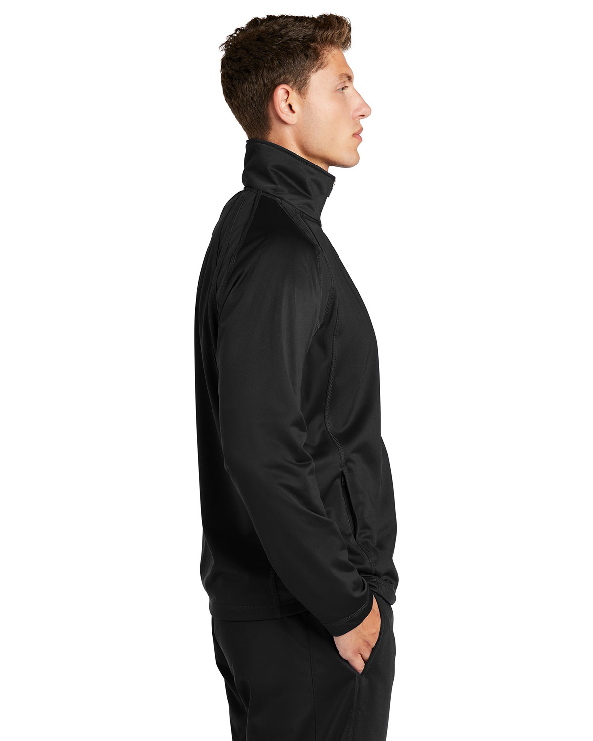 Sport-Tek JST90 Tricot Track Jacket view 3