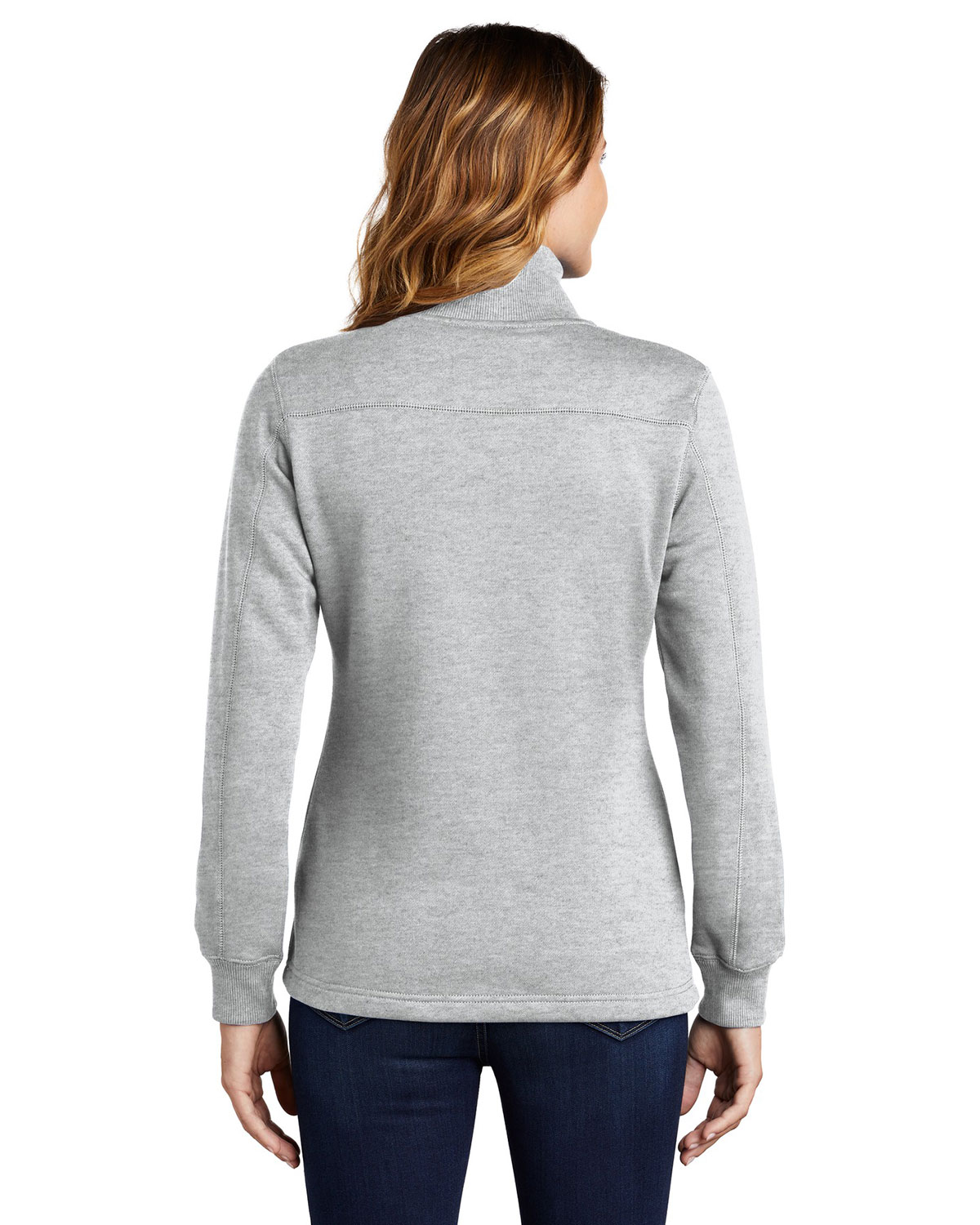 Sport-Tek LST253 Women's 1/4-Zip Sweatshirt view 2