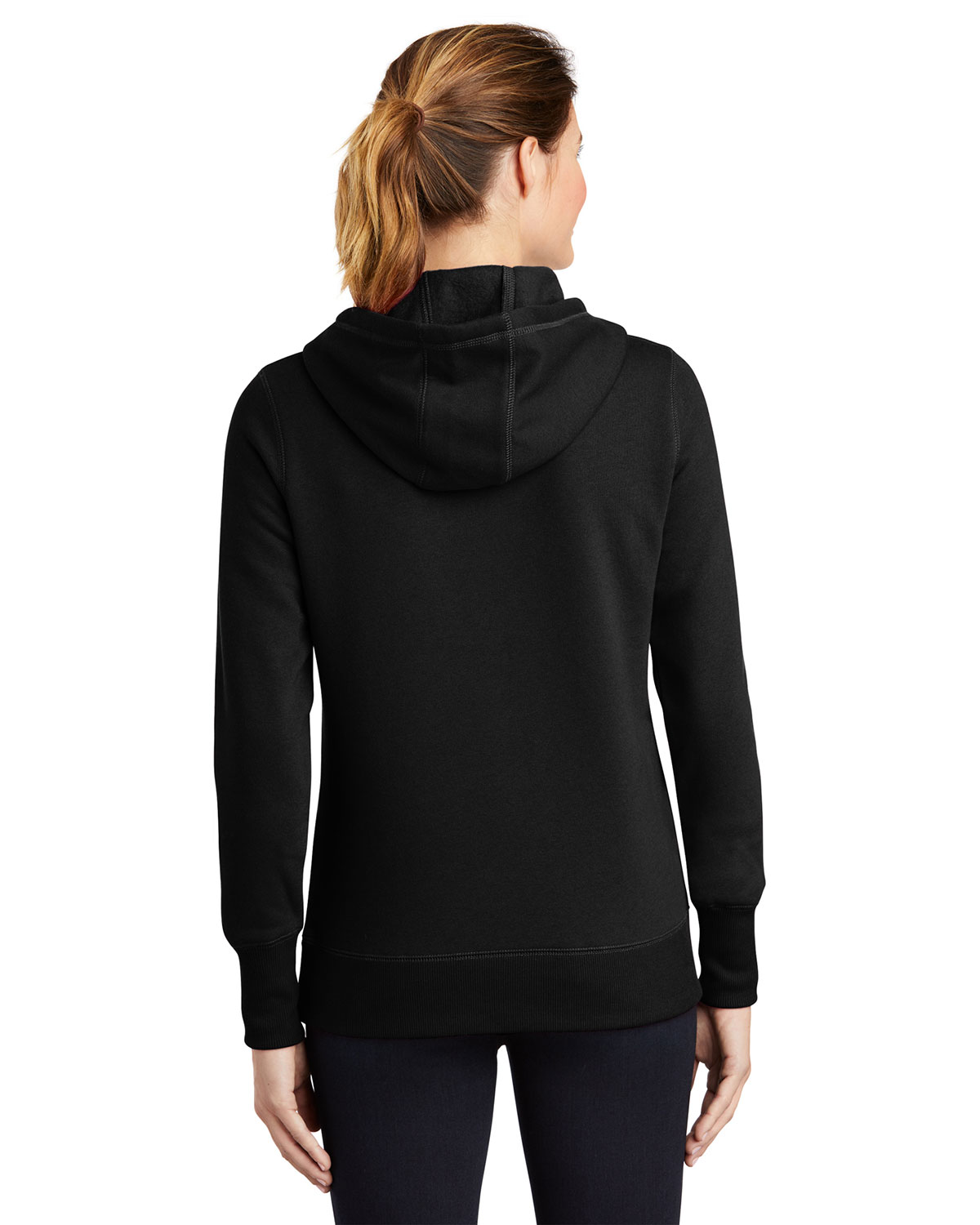 Sport-Tek LST254 Women's Pullover Hooded Sweatshirt view 2