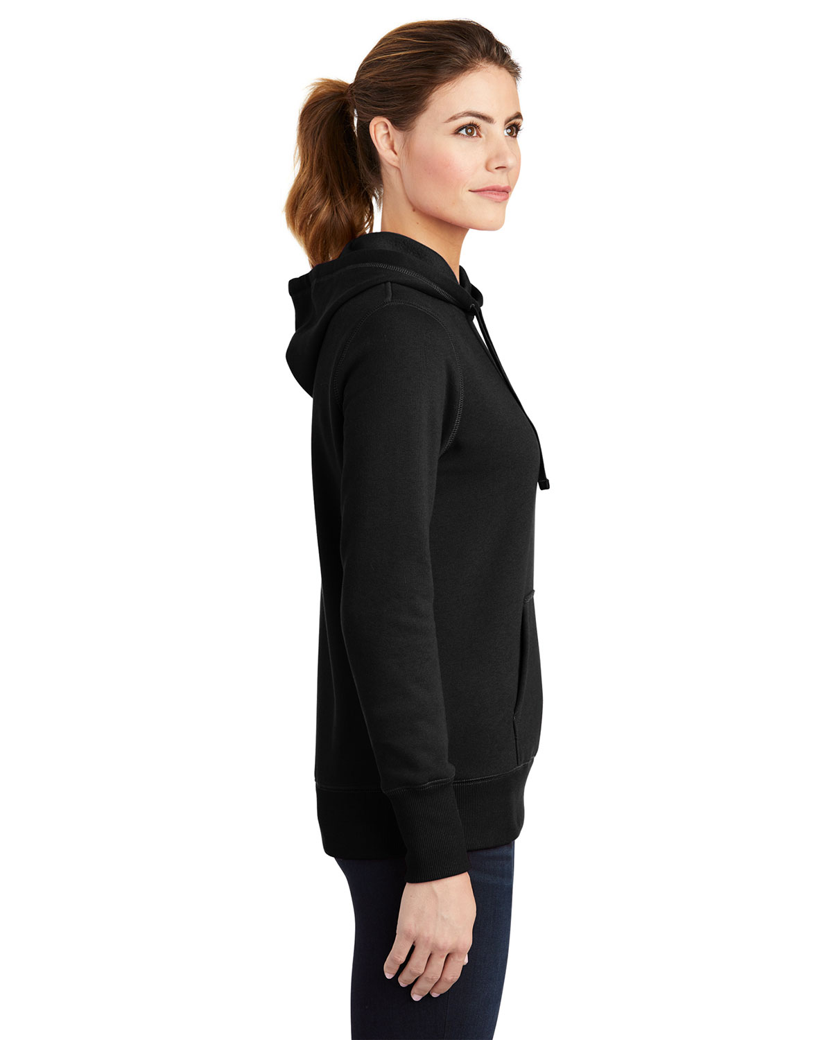 Sport-Tek LST254 Women's Pullover Hooded Sweatshirt view 3