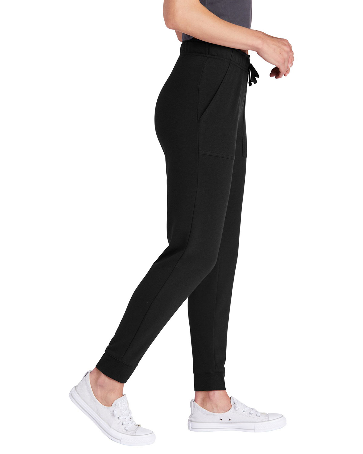 Sport-Tek LST299 Women's PosiCharge Tri-Blend Wicking Fleece Jogger view 3