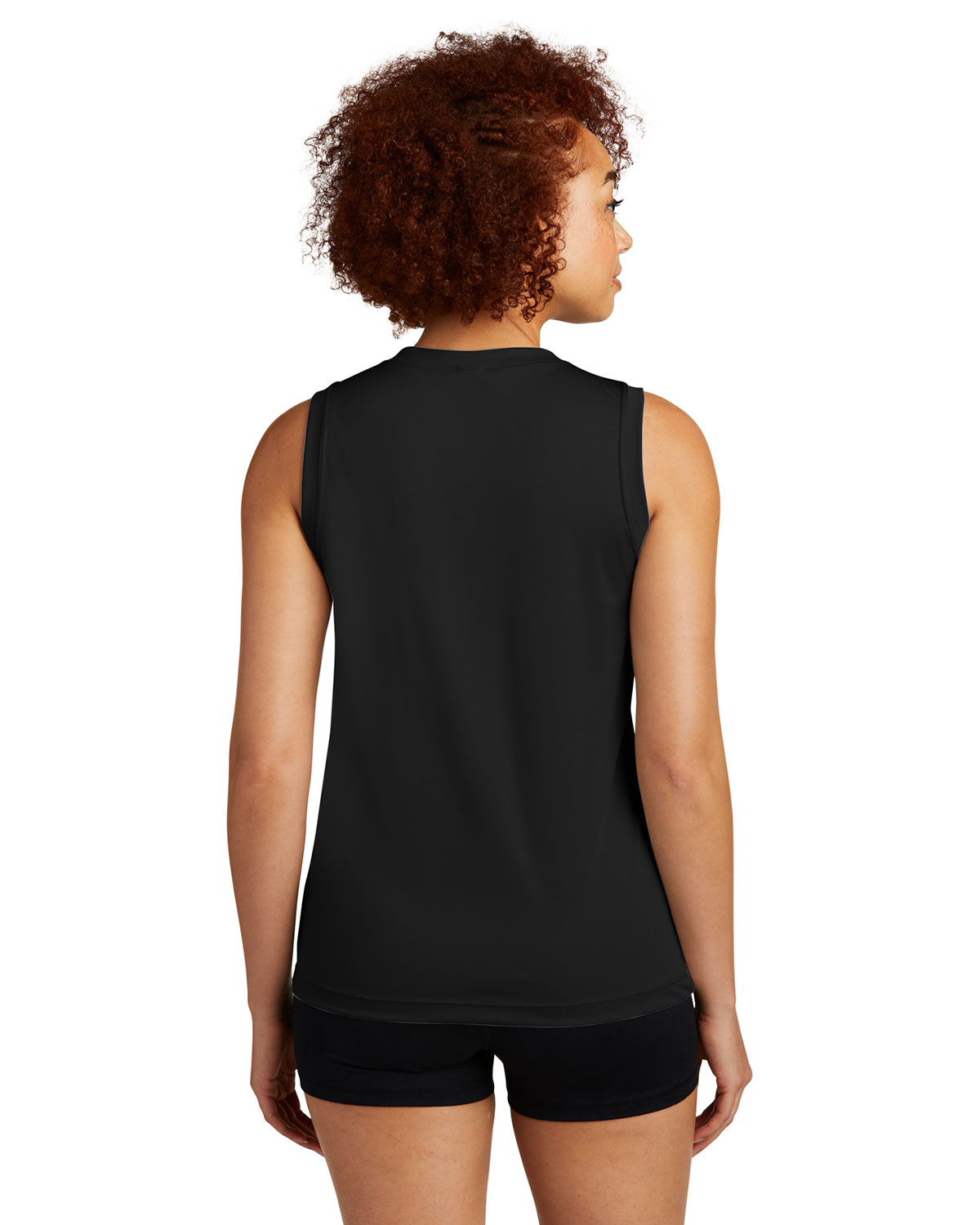 Sport-Tek LST352 Women's Sleeveless PosiCharge Competitor V-Neck Tee view 2