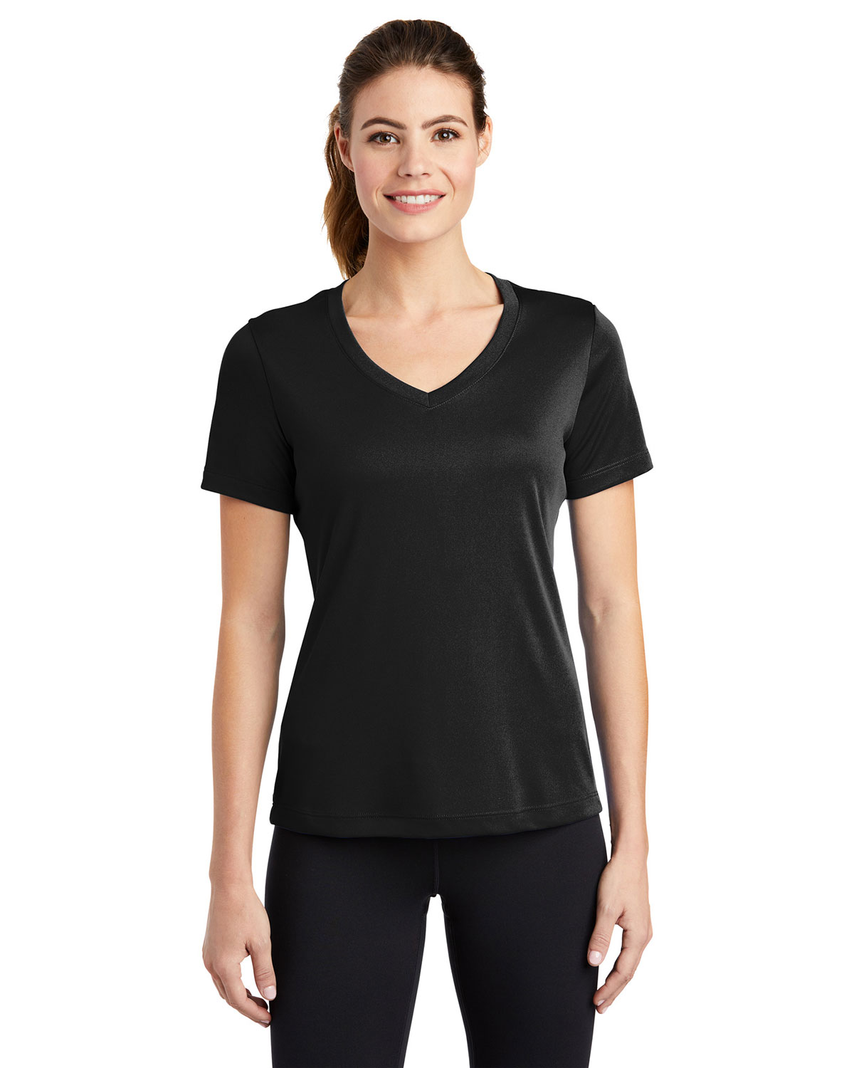 Sport-Tek LST353 Women's PosiCharge Competitor V-Neck Tee