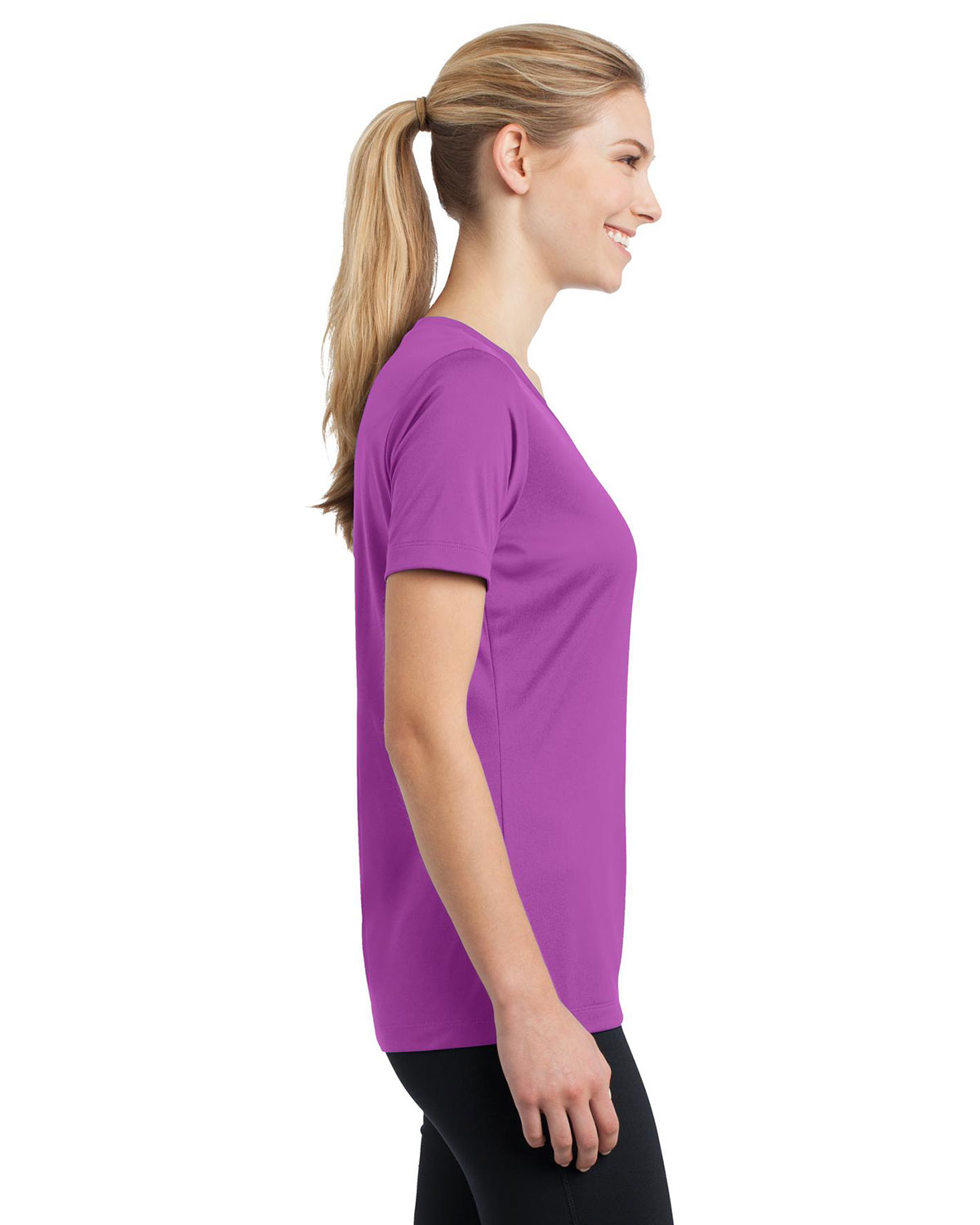 SportTek® LST353 Women PosiCharge® Competitor VNeck Tee Buy Blank