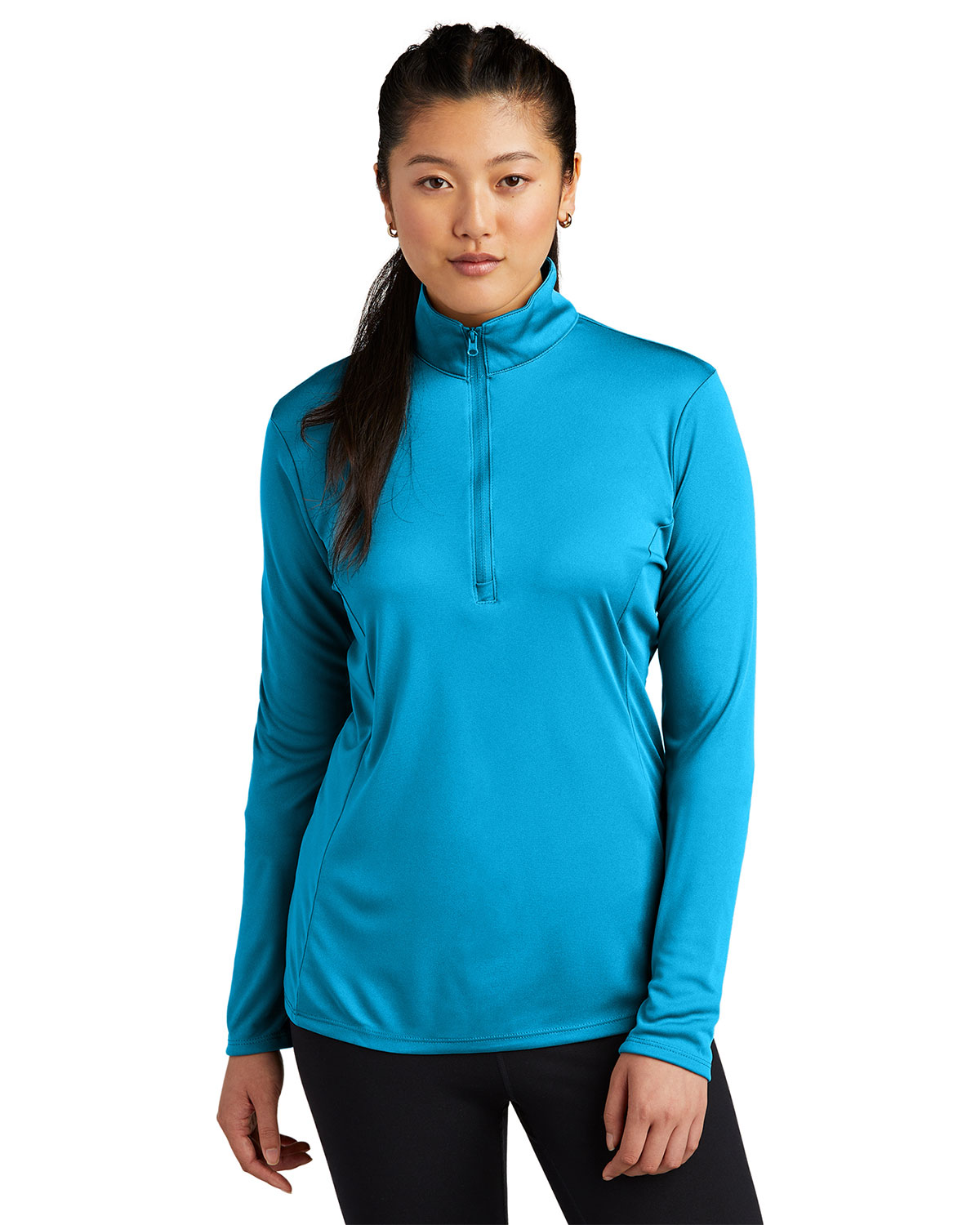 Sport-Tek LST357 Women's PosiCharge Competitor 1/4-Zip Pullover