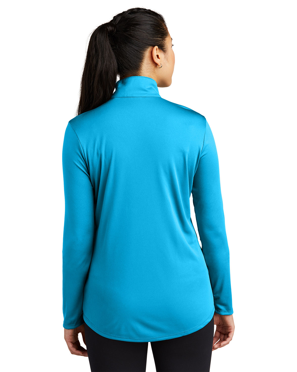 Sport-Tek LST357 Women's PosiCharge Competitor 1/4-Zip Pullover view 2