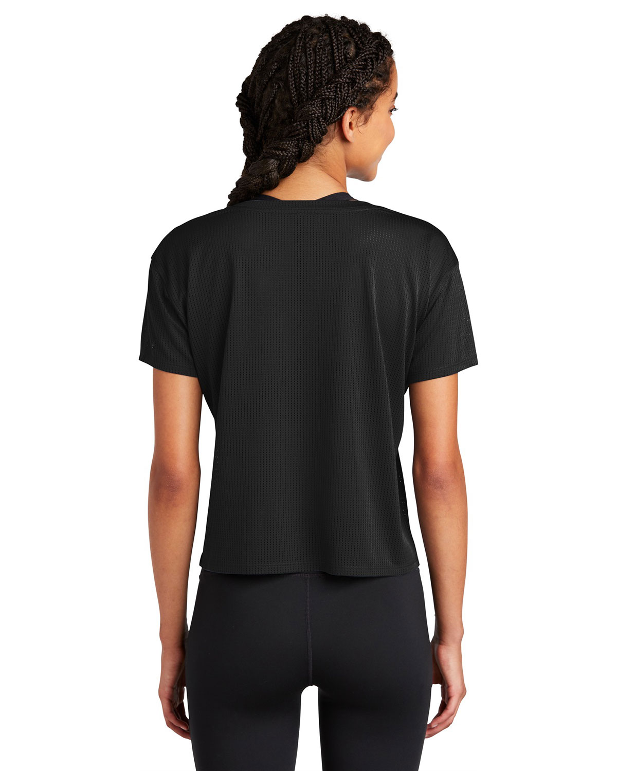Sport-Tek LST411 Women's PosiCharge Draft Crop Tee view 2