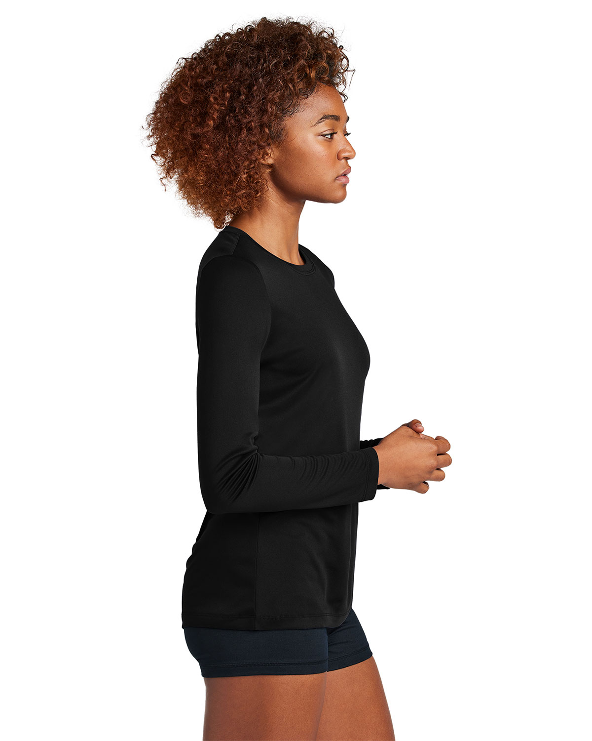 Sport-Tek LST420LS Women's Posi-UV Pro Long Sleeve view 3
