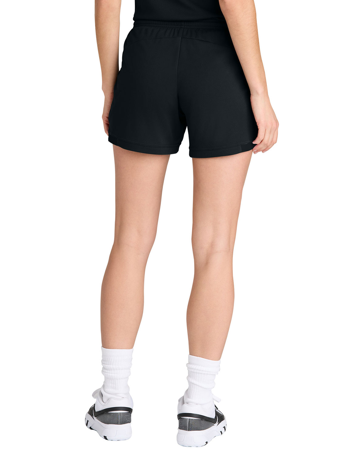 Sport-Tek LST442 Women's Club 5' Short view 2