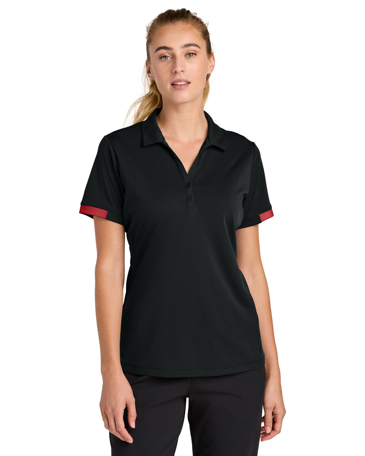 Sport-Tek LST444 Women's Club Colorblock Polo