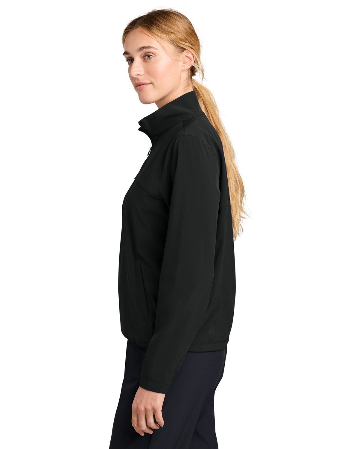 Sport-Tek LST481 Women's Repeat 1/2-Zip view 3