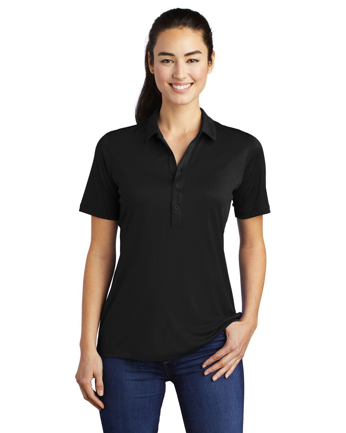 Sport-Tek LST520 Women's Posi-UV Pro Polo