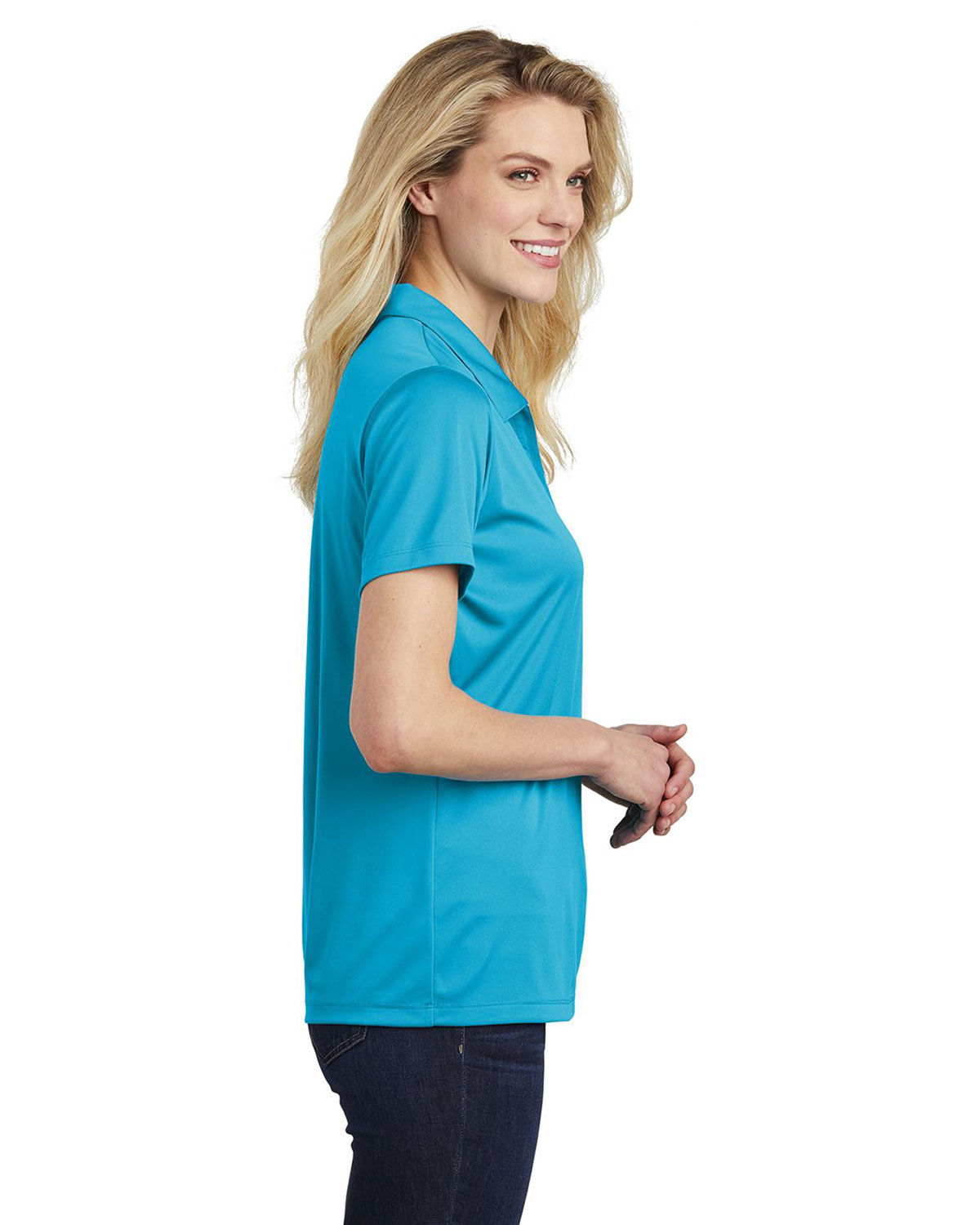 Sport-Tek LST550 Women's PosiCharge Competitor Polo view 3