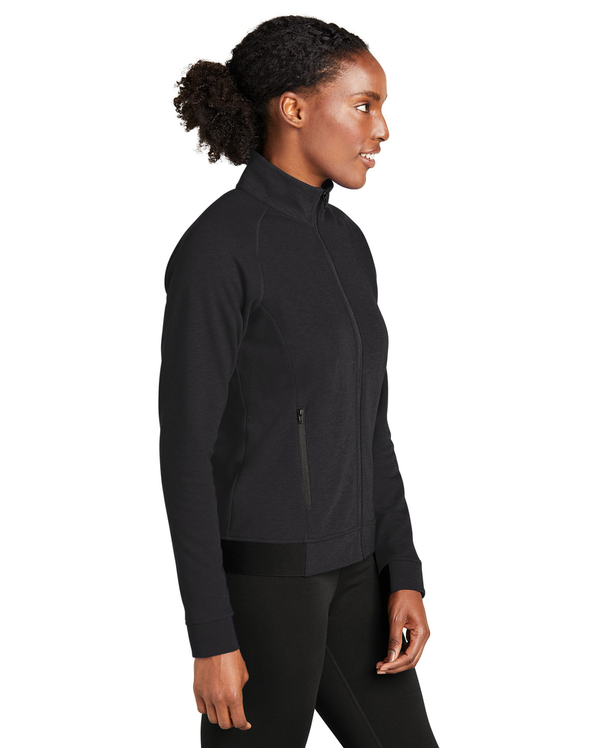Sport-Tek LST570 Women's PosiCharge Strive Full-Zip view 3