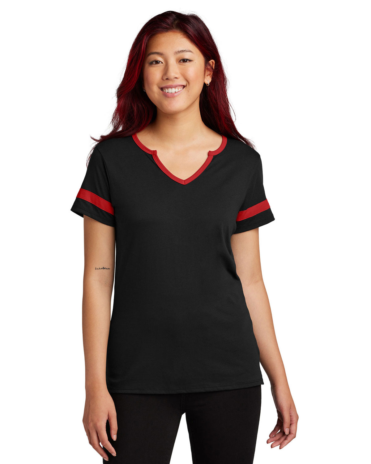 Sport-Tek LST6041 Women's Halftime Notch Neck Tee